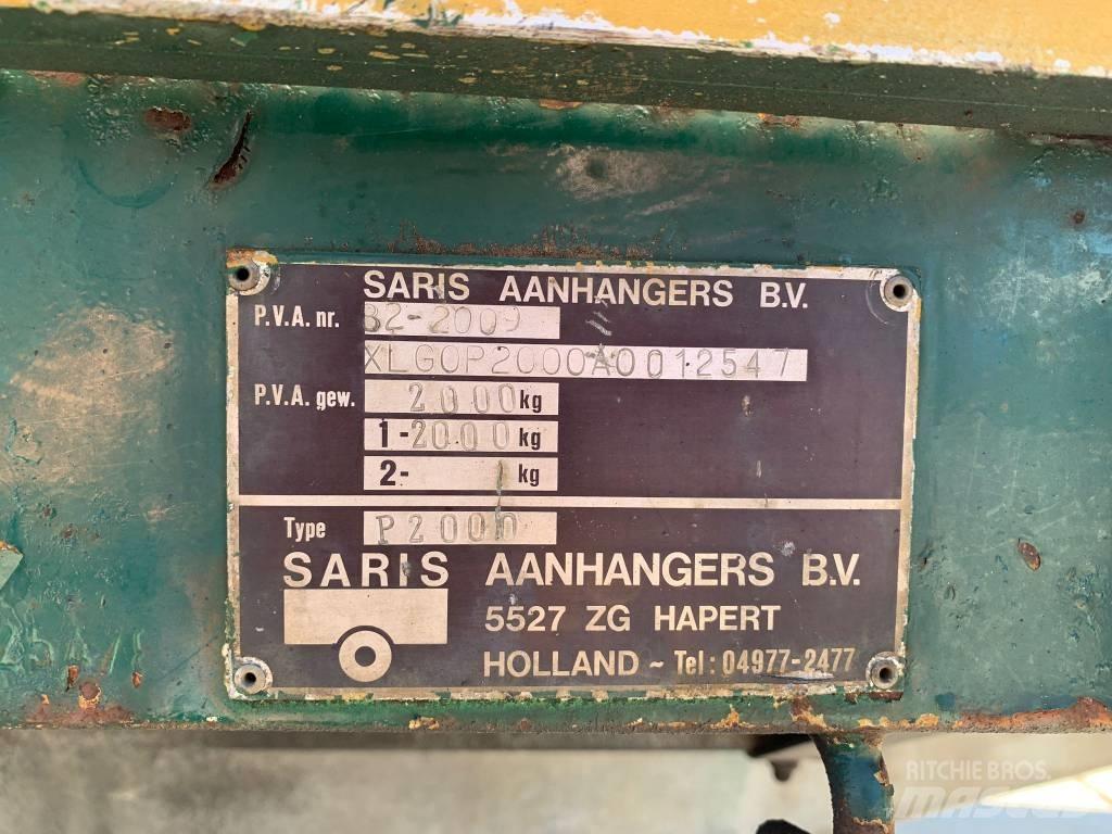 Saris P2000 Lengvos priekabos