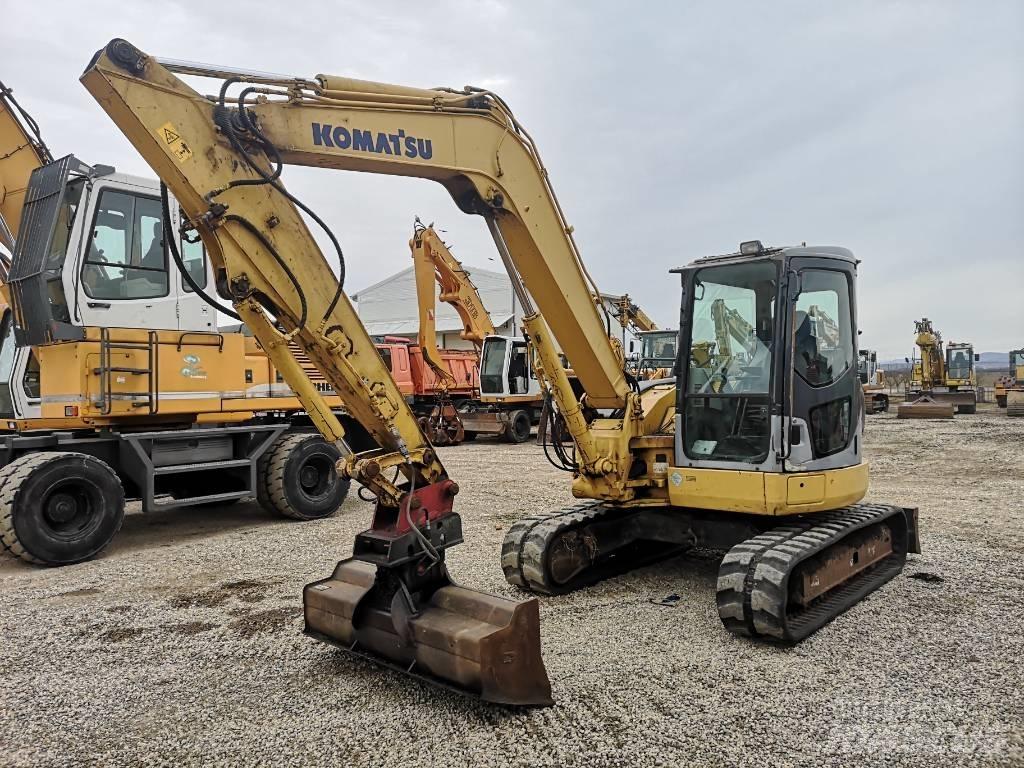 Komatsu PC 78 MR-6 Vidutinės galios ekskavatoriai 7-12 t