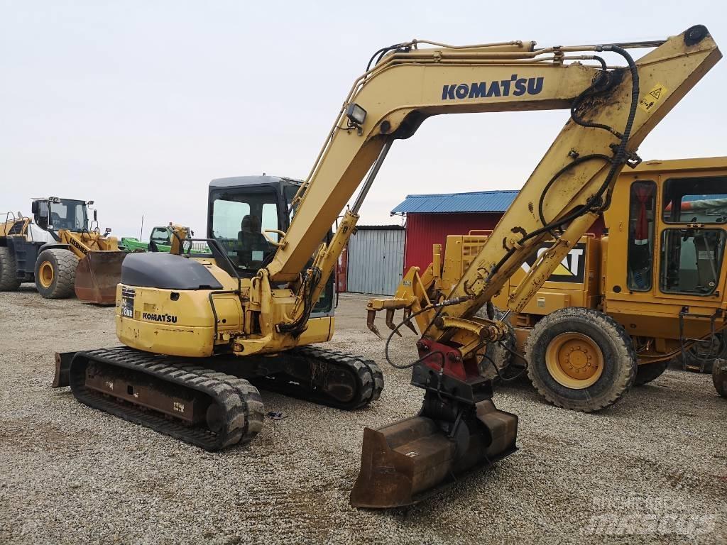Komatsu PC 78 MR-6 Vidutinės galios ekskavatoriai 7-12 t