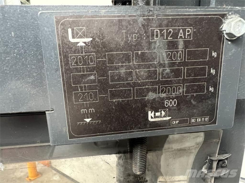 Linde D12 AP Rankiniai vėžimėliai