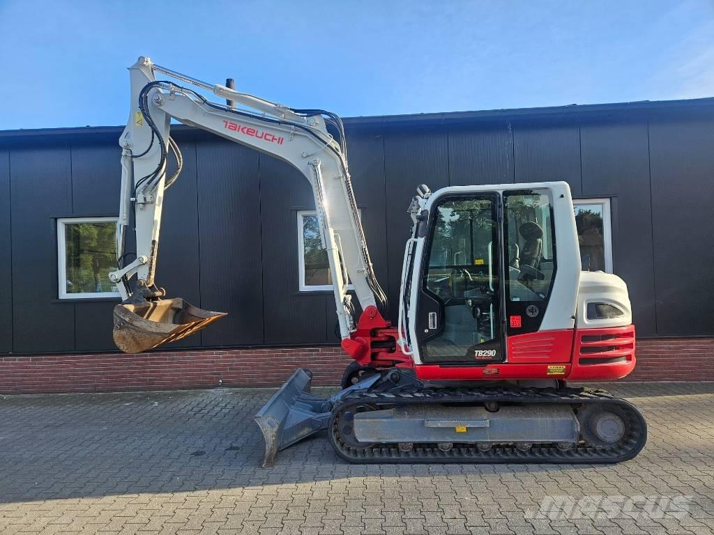 Takeuchi TB 290 Vidutinės galios ekskavatoriai 7-12 t