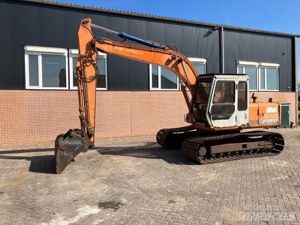Fiat Hitachi EX120 Vikšriniai ekskavatoriai