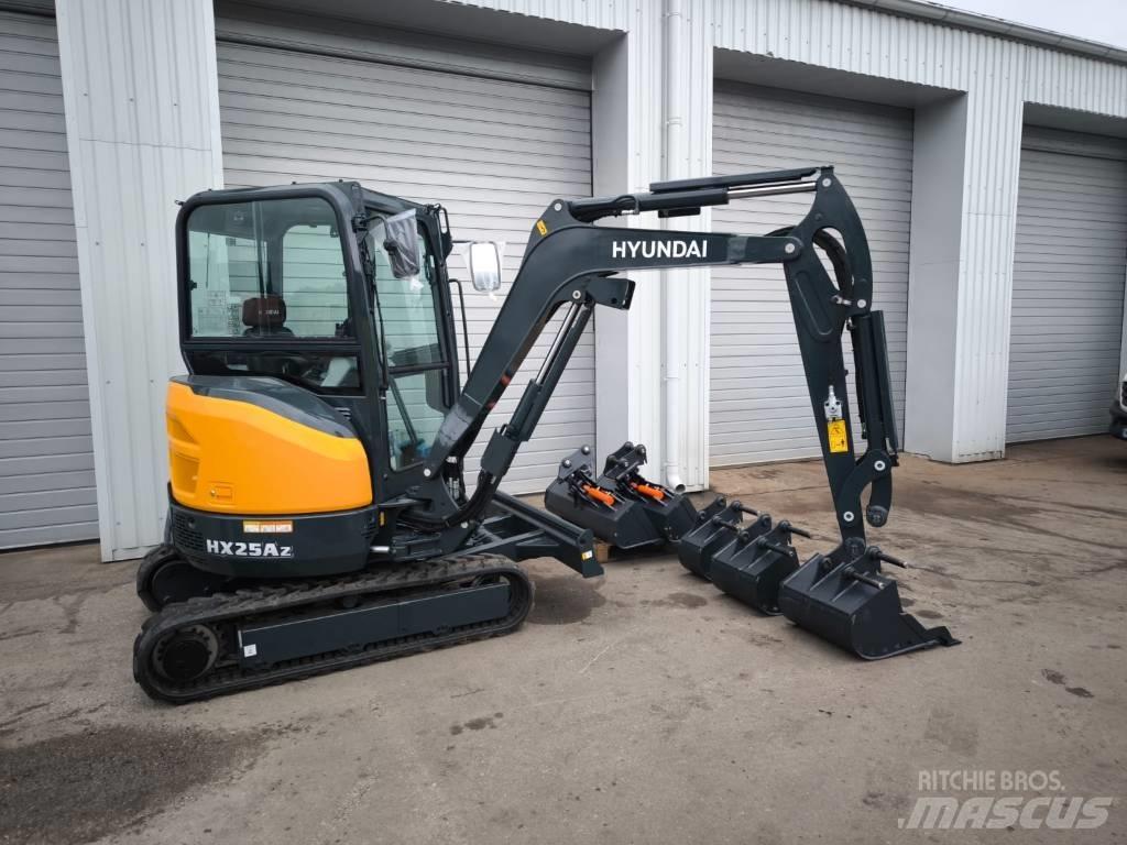 Hyundai HX 25 AZ Mini ekskavatoriai < 7 t