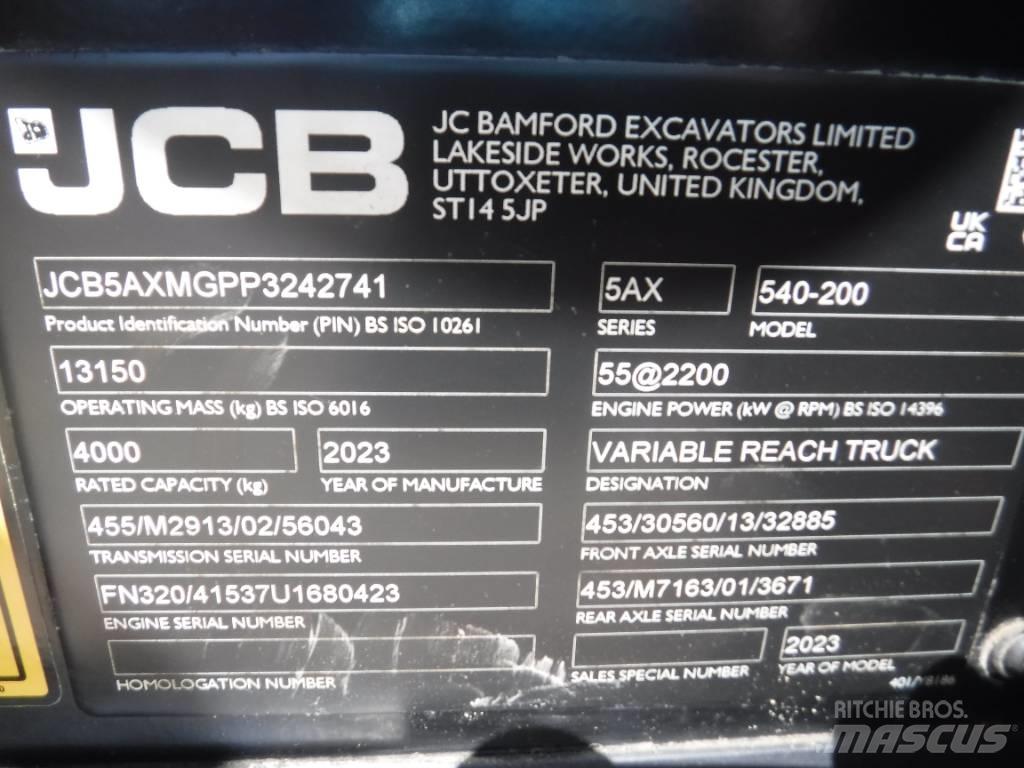 JCB 540-200 Teleskopiniai krautuvai