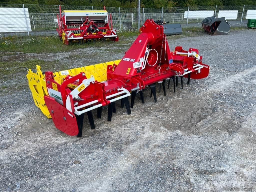 Pöttinger Lion 303 Varomosios akėčios ir žemės frezos