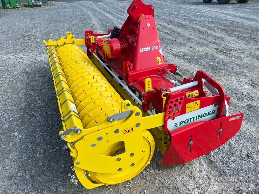Pöttinger Lion 303 Varomosios akėčios ir žemės frezos