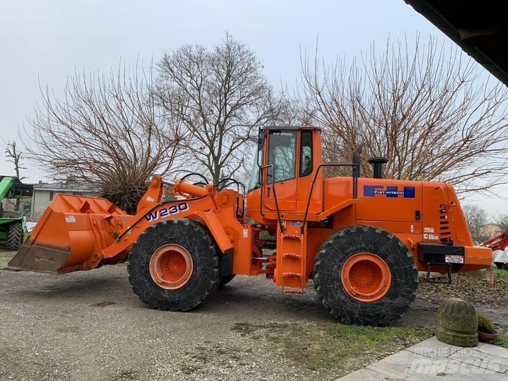 Fiat-Hitachi W230 Naudoti ratiniai krautuvai