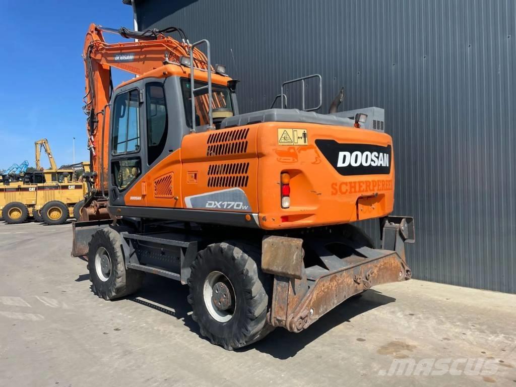 Doosan DX170W-5 Ratiniai ekskavatoriai