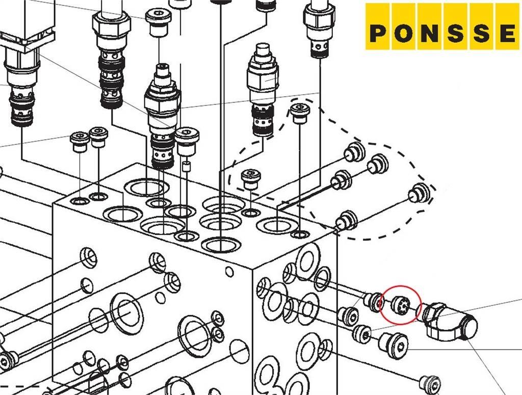 Ponsse 0060663 Hidraulikos įrenginiai