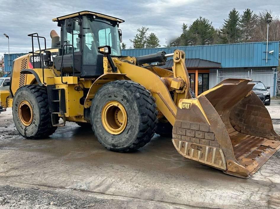 CAT 966 M Naudoti ratiniai krautuvai