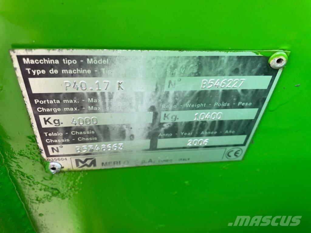 Merlo P 40.17 K Teleskopiniai krautuvai