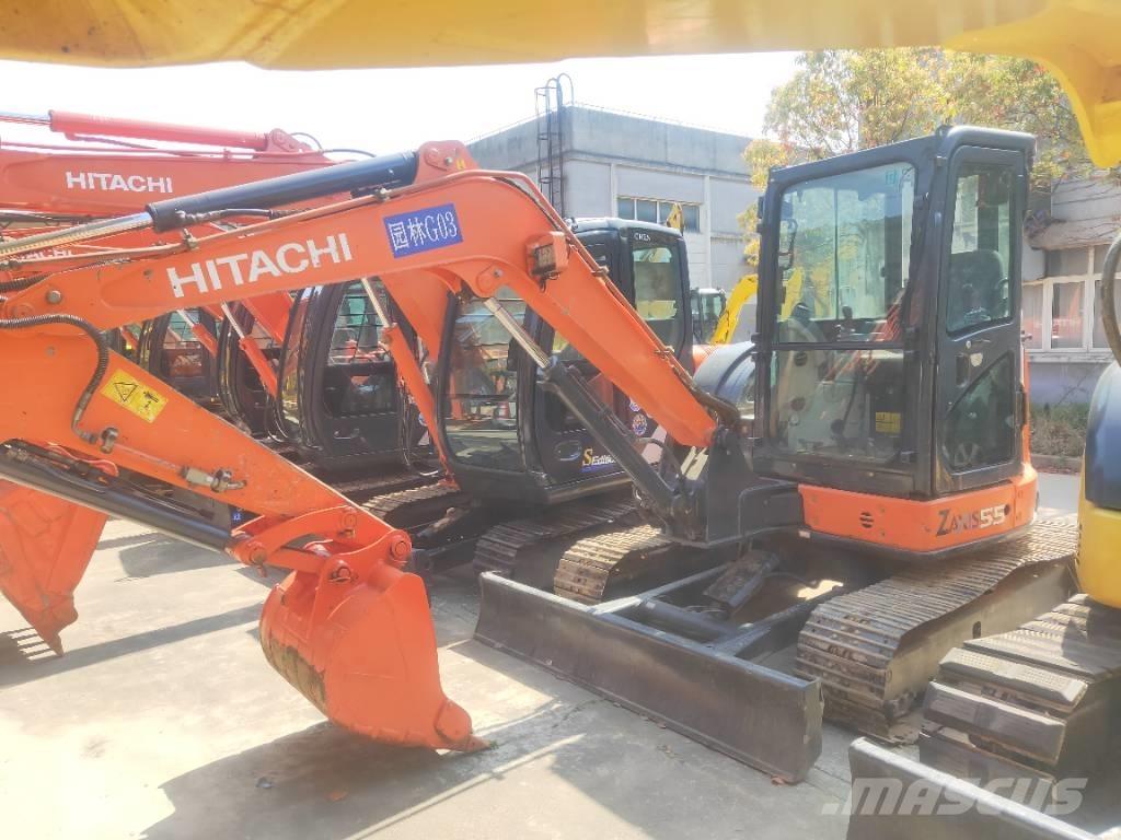 Hitachi ZX55USR-5A Mini ekskavatoriai < 7 t