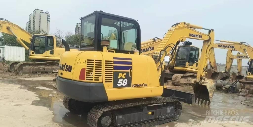 Komatsu PC 58 Mini ekskavatoriai < 7 t