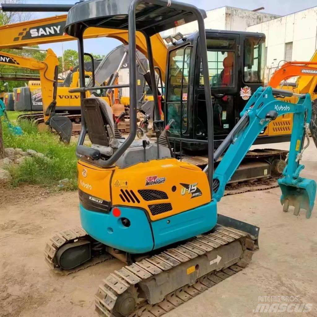 Kubota U 15 Mini ekskavatoriai < 7 t