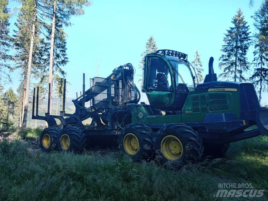 John Deere 1510 G Naudoti miškovežiai (Forvarderiai)