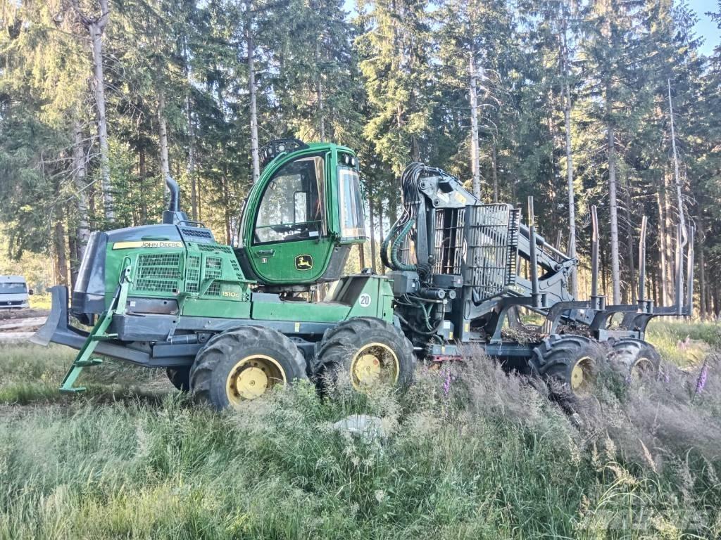John Deere 1510 G Naudoti miškovežiai (Forvarderiai)