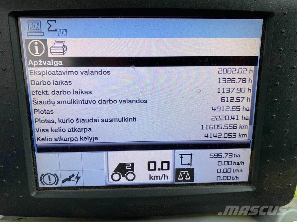CLAAS Lexion 760 Derliaus nuėmimo kombainai
