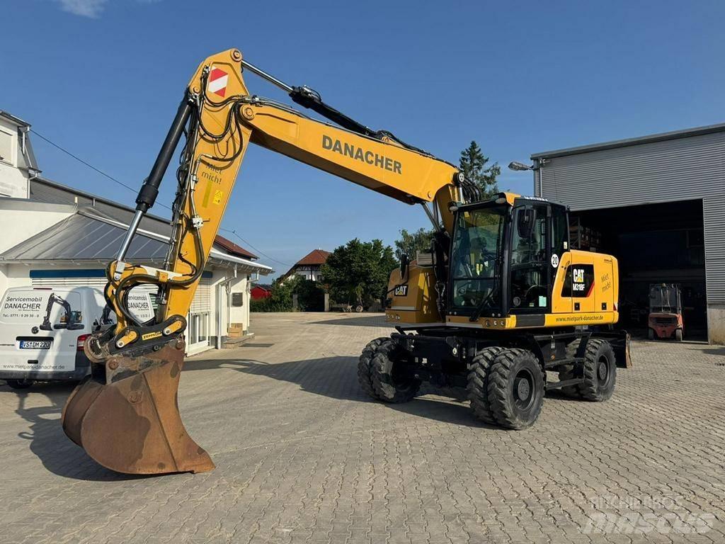 CAT M 318 F Ratiniai ekskavatoriai
