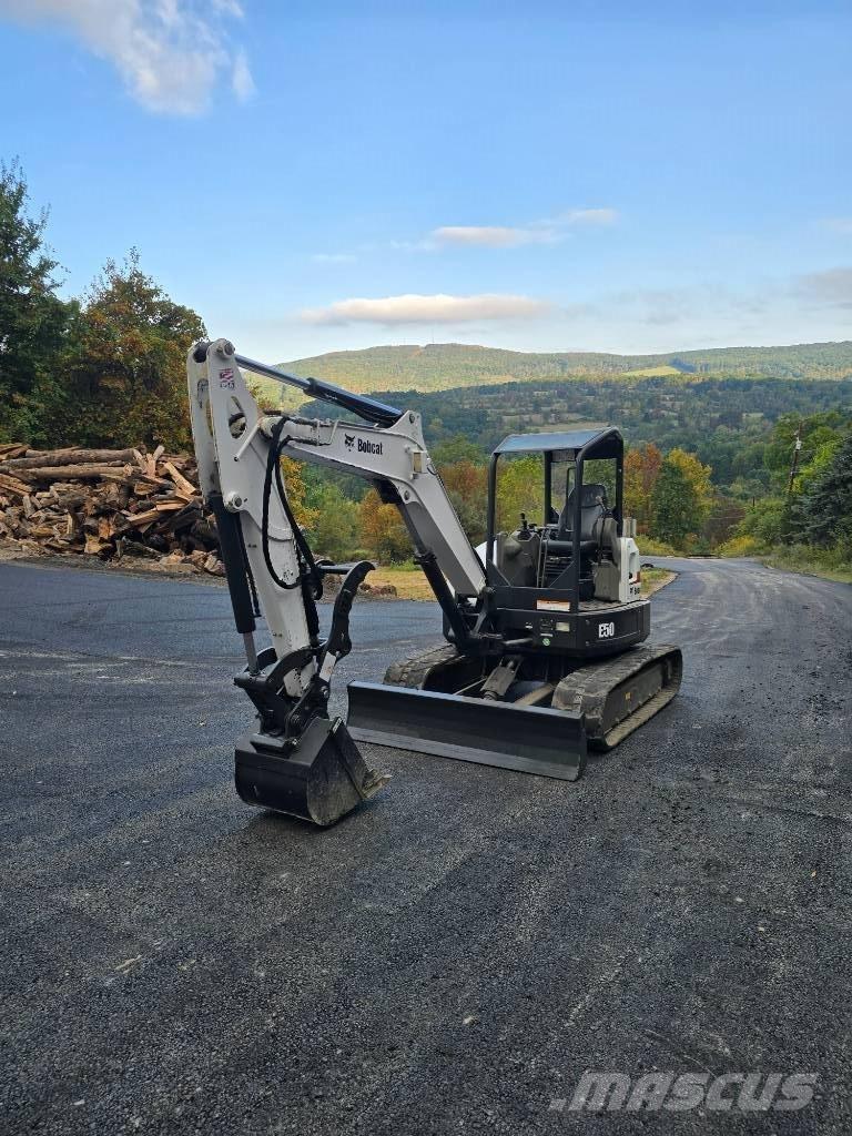 Bobcat E 50 Mini ekskavatoriai < 7 t