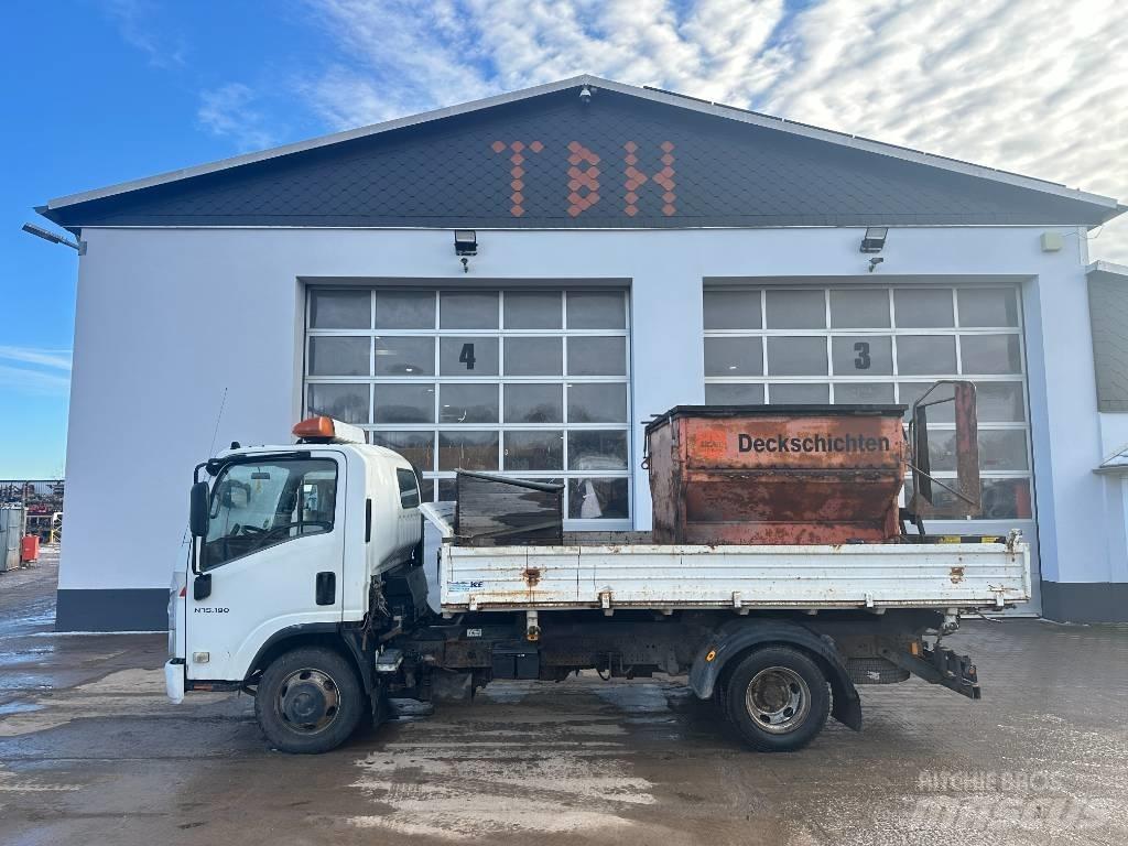 Isuzu N2R 75 D Savivarčių priekabų vilkikai