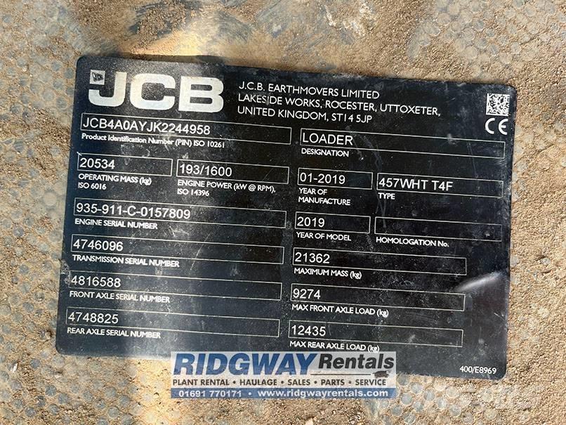 JCB 457 Naudoti ratiniai krautuvai