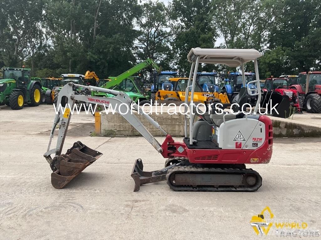 Takeuchi TB 216 Mini ekskavatoriai < 7 t