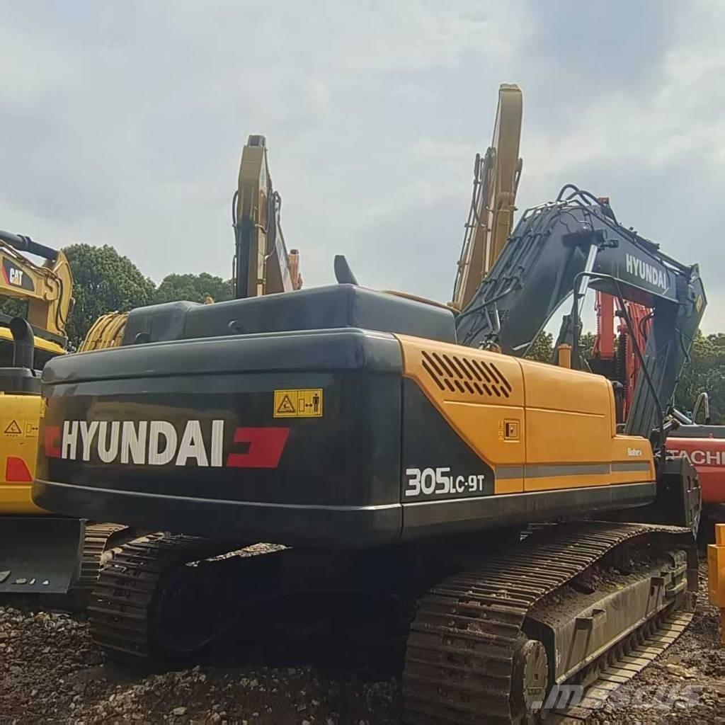 Hyundai 305LC-9T Vikšriniai ekskavatoriai