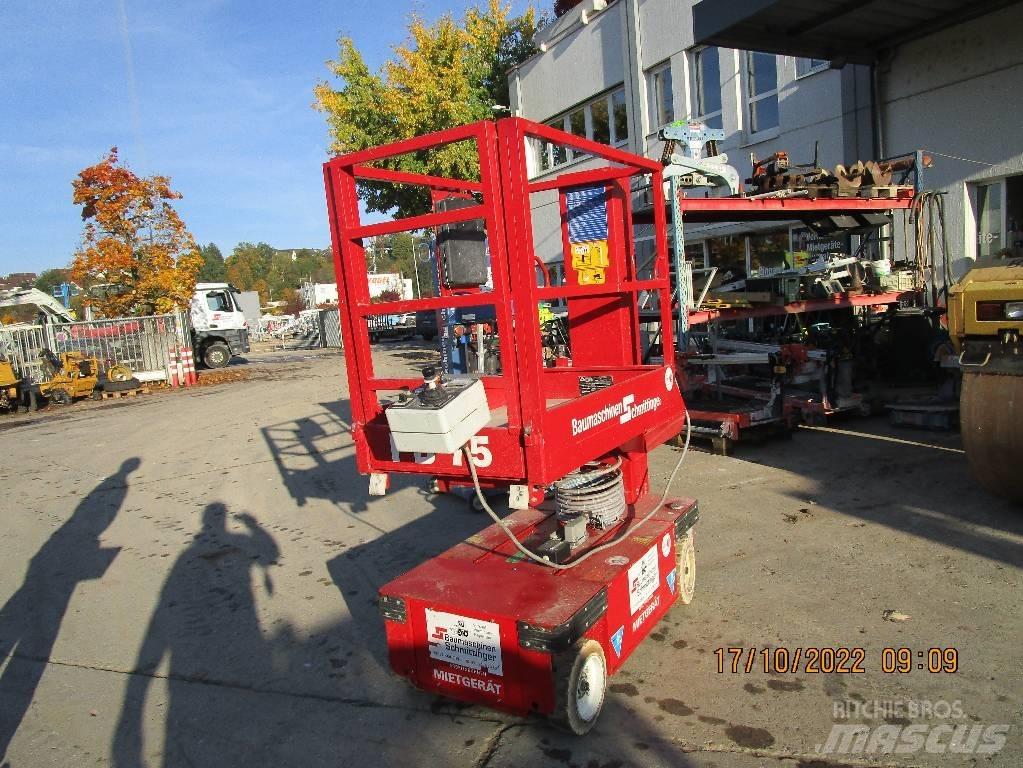 PB 75 Hubroller Kompaktiškas savaeigis strėlinis keltuvas