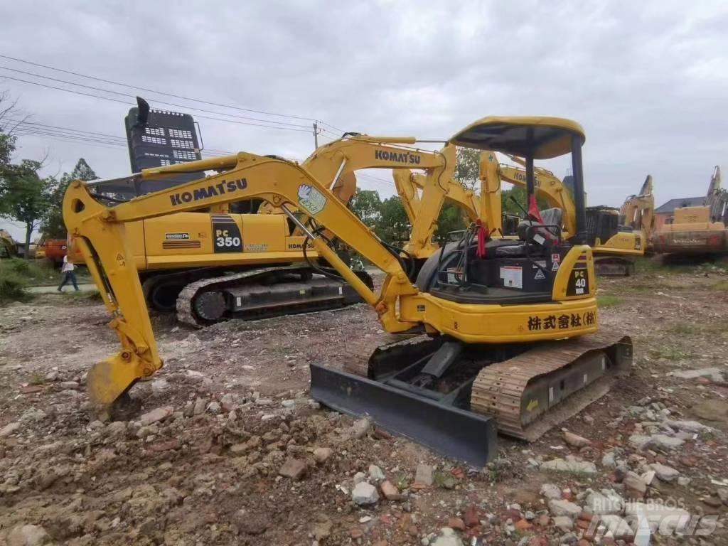 Komatsu PC40 Vikšriniai ekskavatoriai