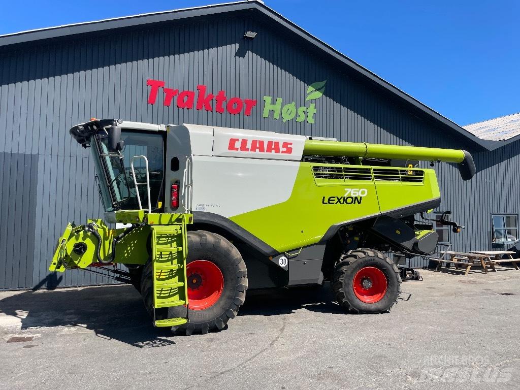 CLAAS Lexion 760 Derliaus nuėmimo kombainai