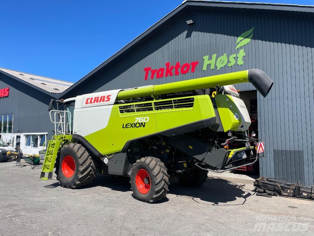 CLAAS Lexion 760 Derliaus nuėmimo kombainai