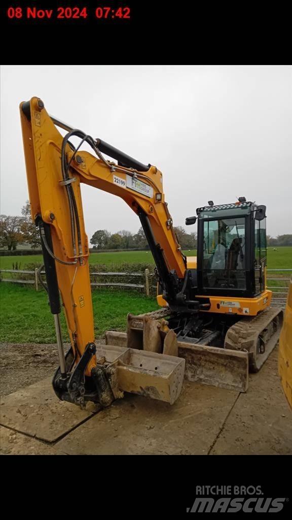 JCB 85Z-2 Vidutinės galios ekskavatoriai 7-12 t