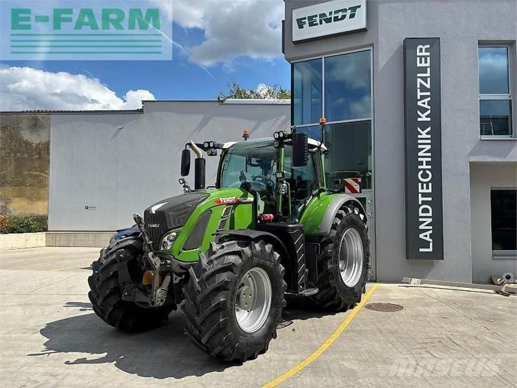 Fendt 724 vario Traktoriai
