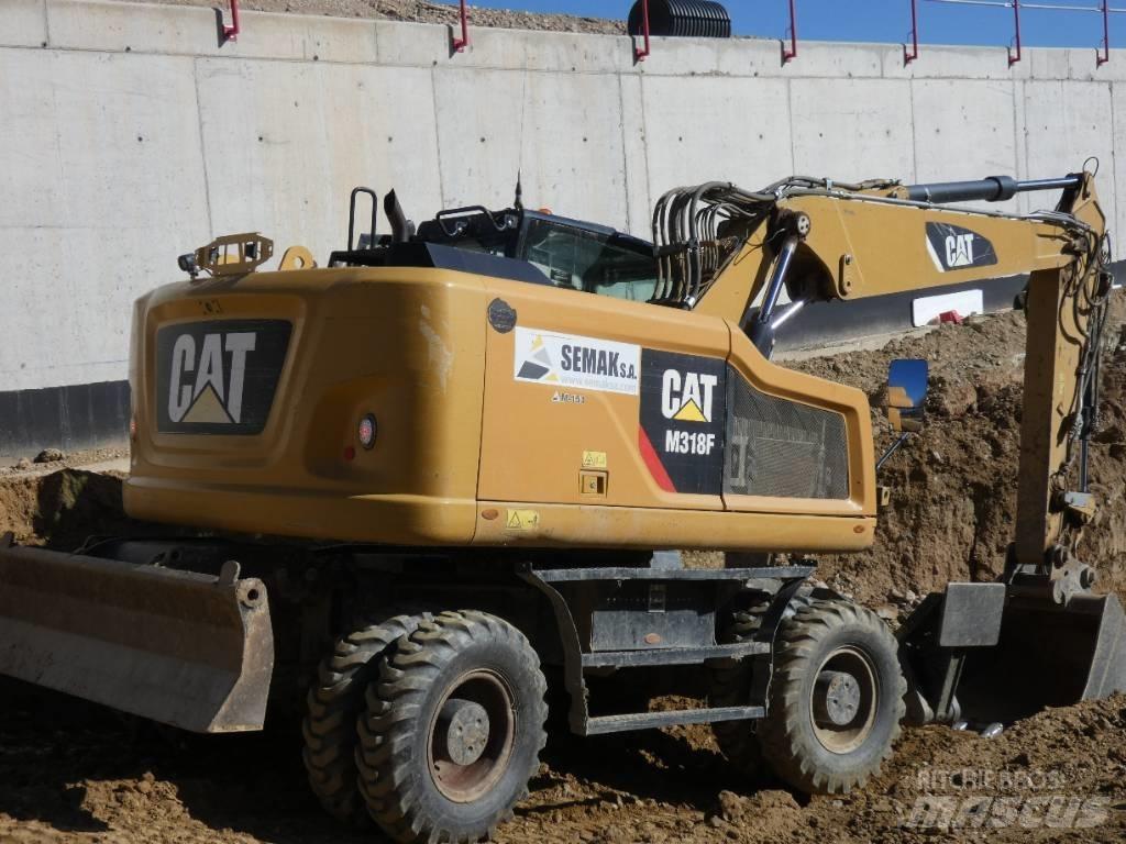 CAT M 318 F Ratiniai ekskavatoriai