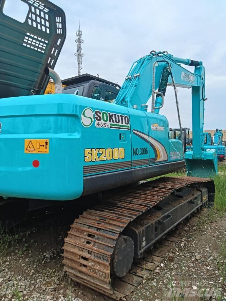 Kobelco SK 200 Vidutinės galios ekskavatoriai 7-12 t