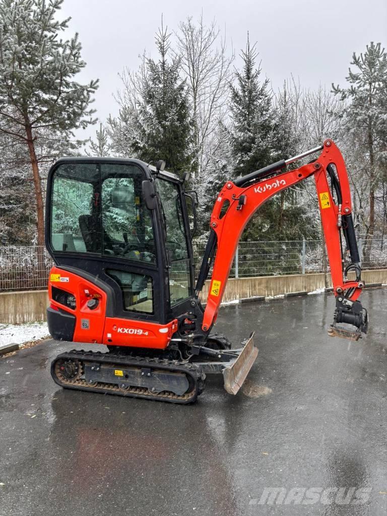 Kubota KX 019-4 Mini ekskavatoriai < 7 t