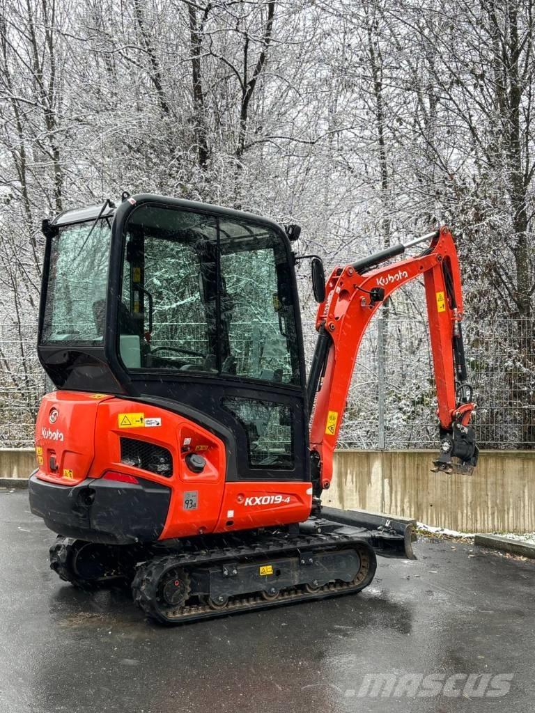 Kubota KX 019-4 Mini ekskavatoriai < 7 t
