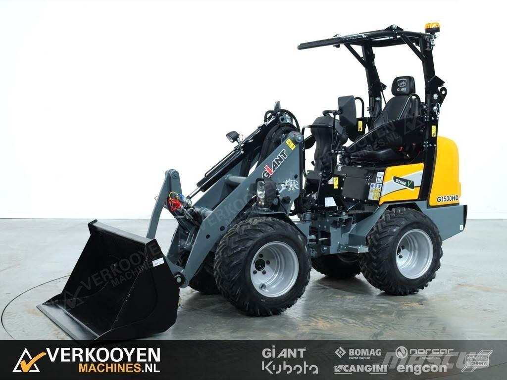 GiANT G1500 HD Naudoti ratiniai krautuvai