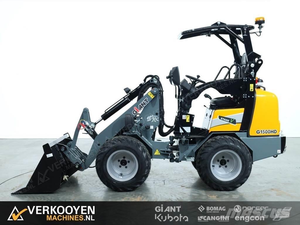 GiANT G1500 HD Naudoti ratiniai krautuvai