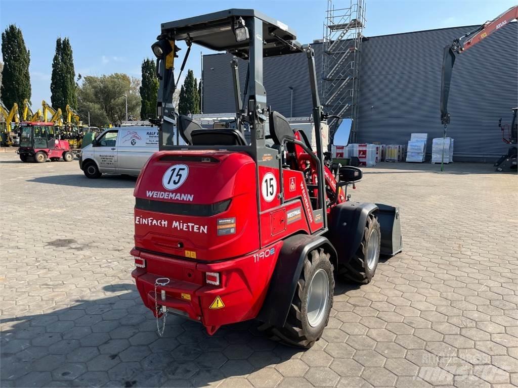 Weidemann WM1190E Naudoti ratiniai krautuvai