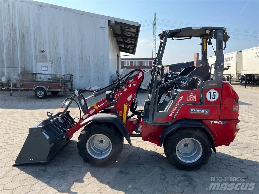 Weidemann WM1190E Naudoti ratiniai krautuvai