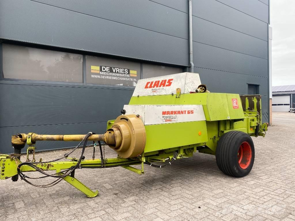 CLAAS Markant 65 Stačiakampių ryšulių presai