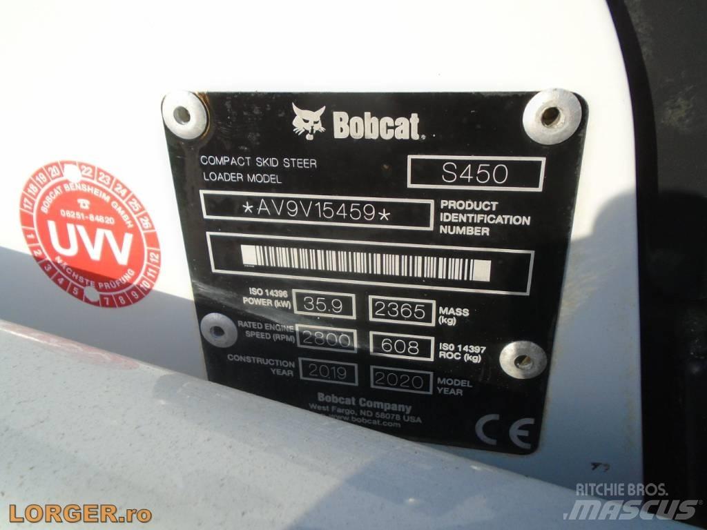 Bobcat S 450 Krautuvai su šoniniu pasukimu