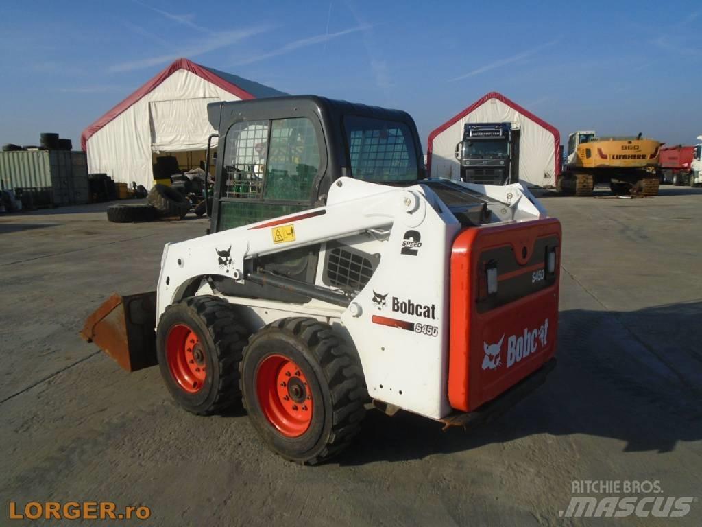 Bobcat S 450 Krautuvai su šoniniu pasukimu