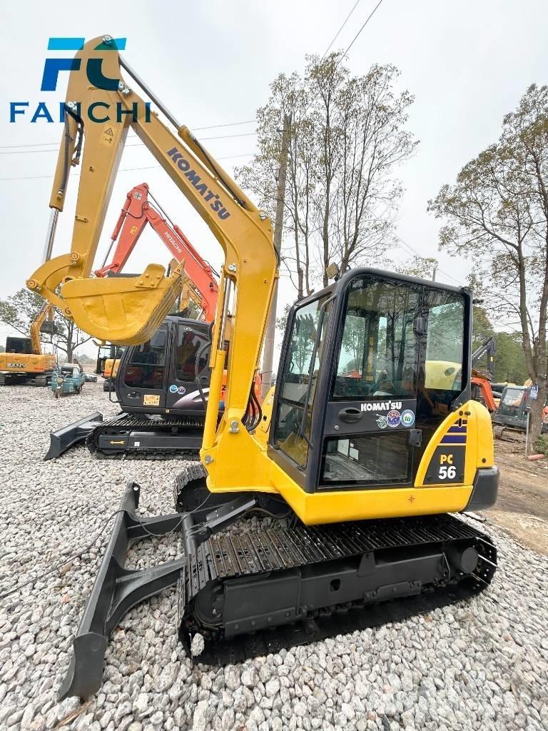 Komatsu pc56 Vikšriniai ekskavatoriai