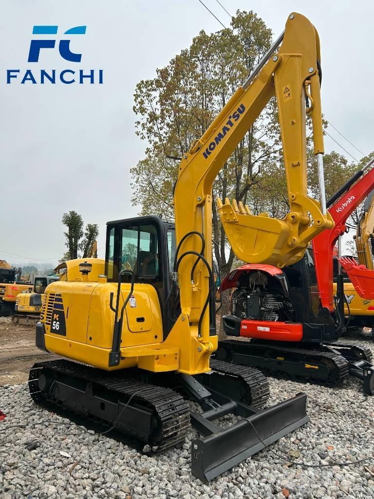 Komatsu pc56 Vikšriniai ekskavatoriai