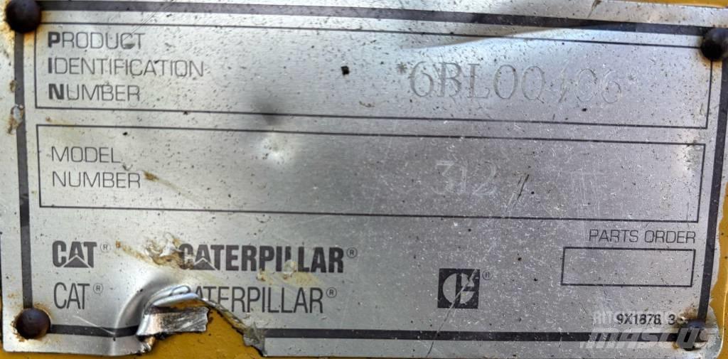 CAT 312 Vikšriniai ekskavatoriai