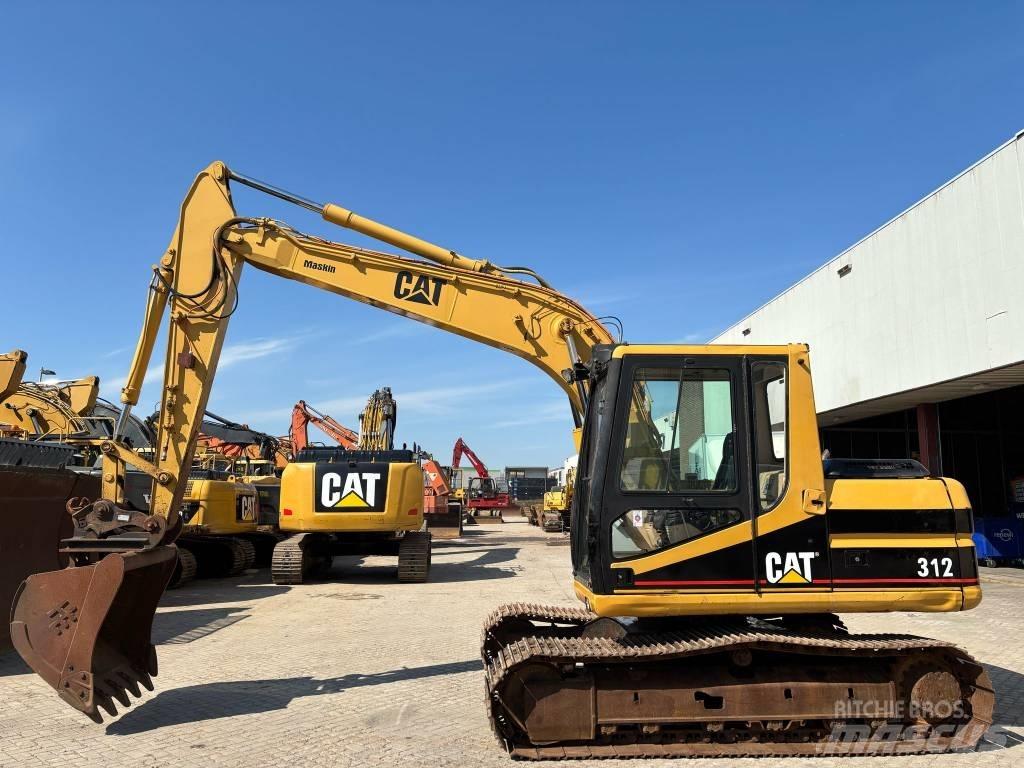 CAT 312 Vikšriniai ekskavatoriai