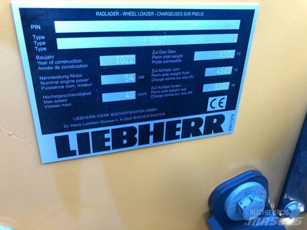 Liebherr L509 Tele Teleskopiniai ratiniai krautuvai