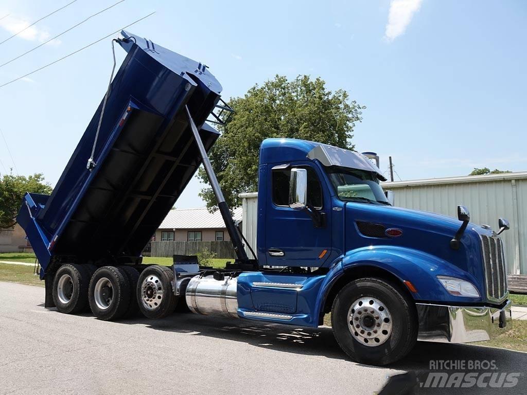 Peterbilt 579 Savivarčių priekabų vilkikai